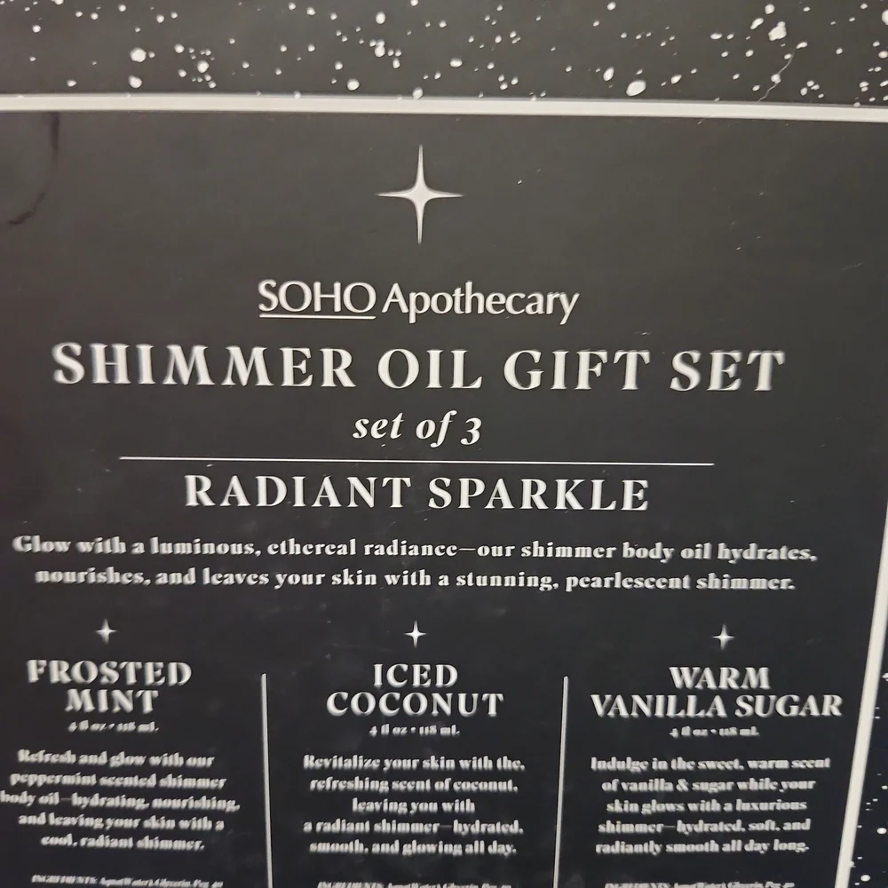SOHO Apothecary Shimmer Oil Gift Set - Picture 4 of 5